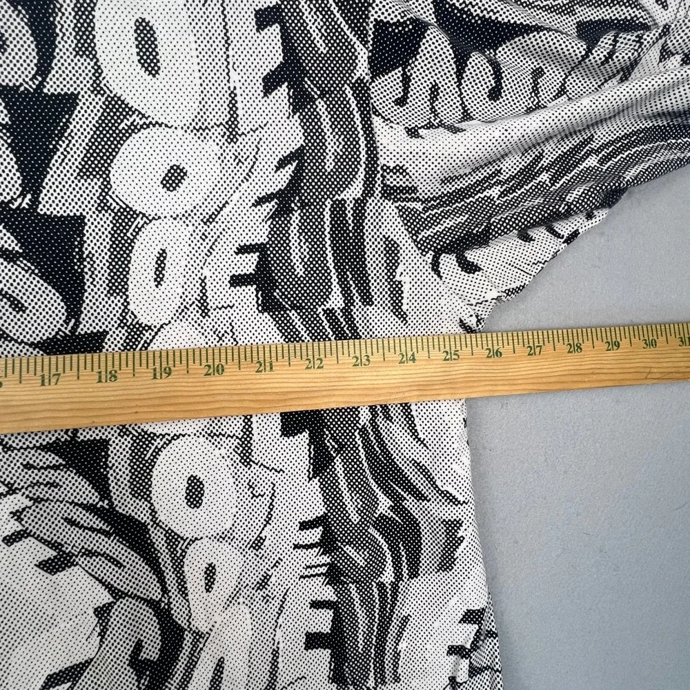 Adidas Graphic T-Shirt Mens XL White Love Unites Abstract All Over Print HC3082